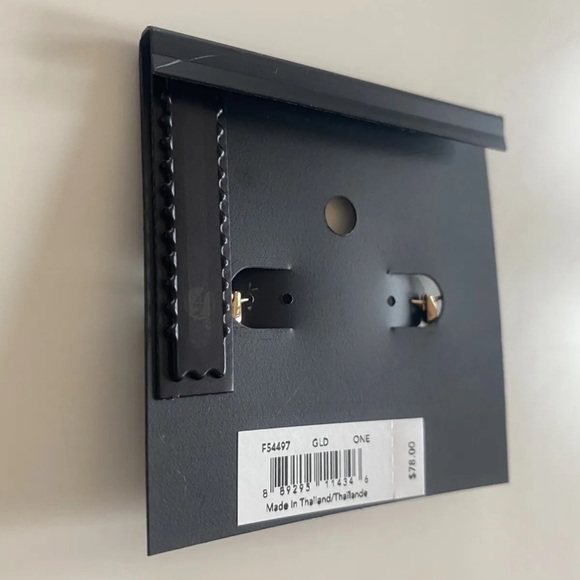 NWT COACH Signature Gold & Crystal Pave’ Huggie Earrings F54497 - Picture 7 of 8